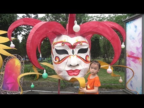 ABCkidTV Misa at Outdoor playground and go to the fish park - Video for kids Video