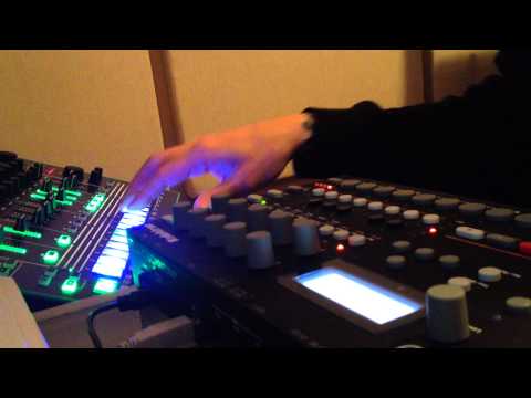 Elektron analog four and roland tr-8