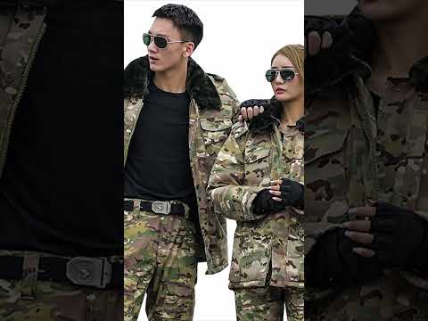 Military Winter Jacket - Warmth & Camo for Cold Weather