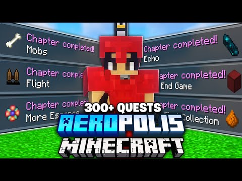 I Completed 100% of AEROPOLIS in Minecraft...