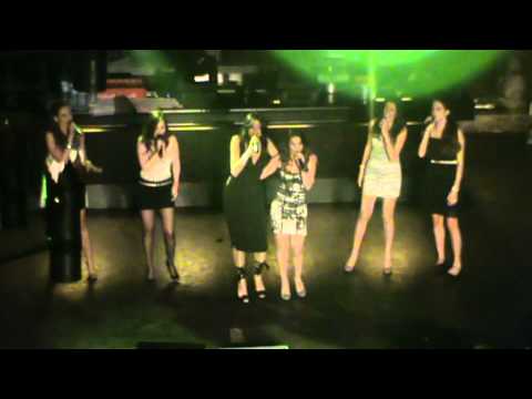 Dana International performing Ding Dong on Israeli party in the Nachtresidenz club in Dusseldorf