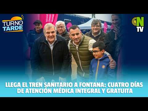 🚂🏥 Llega el Tren Sanitario a Fontana: Cuatro días de atención médica integral y gratuita