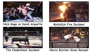 Download lagu Craziest Deathmatch Wrestling Shoot Incidents mp3 Download lagu Craziest Deathmatch Wrestling Shoot Incidents mp3