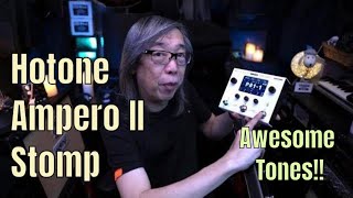Video thumbnail for Hotone Ampero II Stomp by Jon is just TOO LouD!!