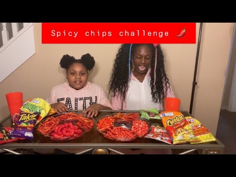 EbonyTvshow ep.25 Ebby spicy 🌶 chip challenge
