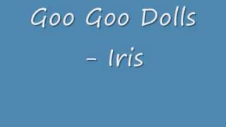 Goo Goo Dolls - Iris (reverse)