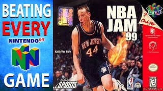 Beating EVERY N64 Game - NBA Jam 99 (48/394)