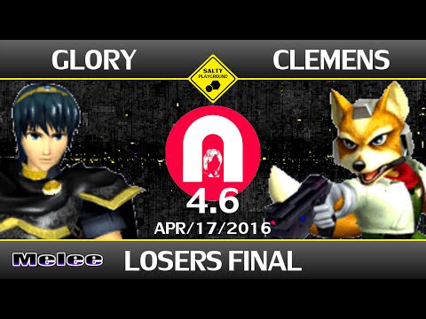 SU 4.6 - gLory (Marth) Vs Clemens (Fox) - SSBM Singles Losers Final