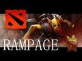 Dota 2 Bounty Hunter RAMPAGE! with some Epic ...