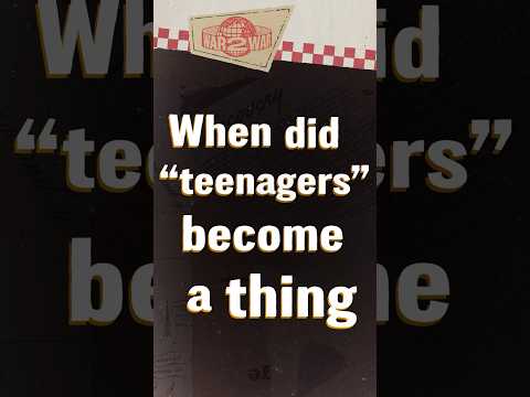How the Cold War Invented Teenagers #W2W #shorts