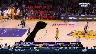 Download lagu Lakers vs Grizzlies - Breaking Down Why Jeremy Lin Doesn't Foul mp3