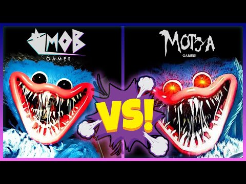 MOB Games VS Motya Games | Who's Jumpscare is BETTER | Poppy Playtime