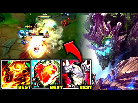 MAOKAI TOP IS OFFICIALLY AN S+ TIER TOPLANER (UNSTOPPABLE) - S13 Maokai TOP Gameplay Guide