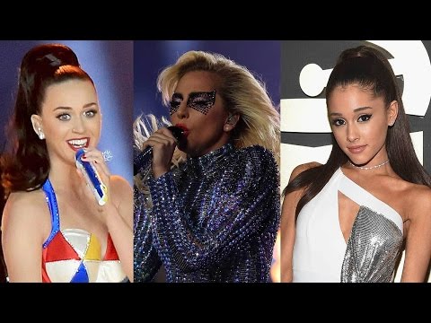 Katy Perry Ariana Grande and More Stars Praise Lady Gaga's Super Bowl Halftime Show Performance