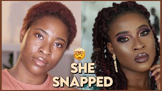 Faux locs on very short natural hair