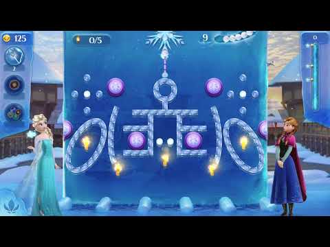 Icy shot level 14 - FROZEN FREE FALL- Disney