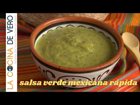 Salsa verde mexicana rápida