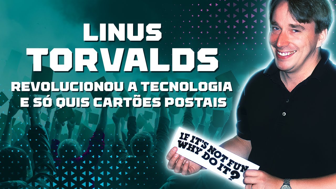 A INCRÍVEL HISTÓRIA DO CRIADOR DO LINUX E DO GIT | LINUS TORVALDS