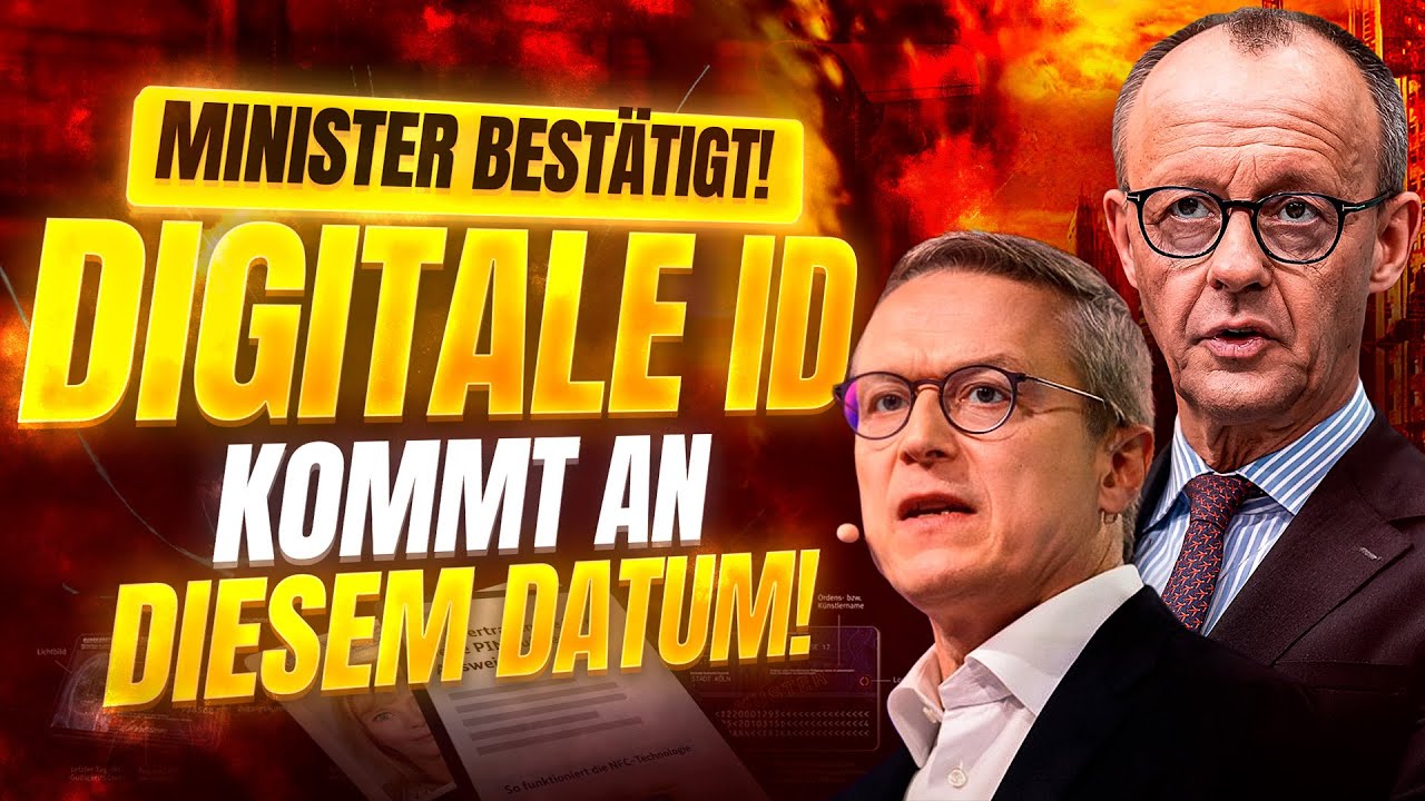 MINISTER BESTÄTIGT: DIGITALE ID kommt an DIESEM DATUM!