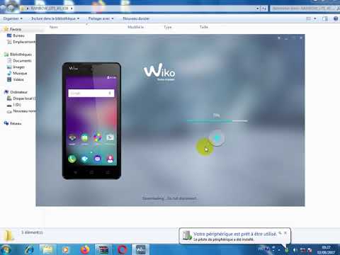 wiko rainbow lite 4g  فلاش هاتف ويكو