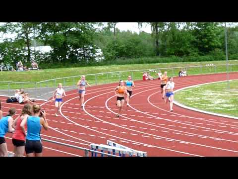 200 meter Ilse en Layla