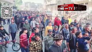 Demonstrators in the Gaza Strip Chant: “Out with Hamas!” “The People Are the Victims!”
