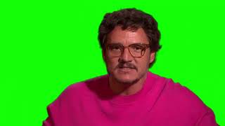 Pedro Pascal "I'm obviously too busy being on every movie, being on every TV show" green screen