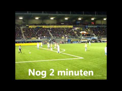12-04-2014 Cambuur - Vitesse 4-3, de laatste 5 minuten
