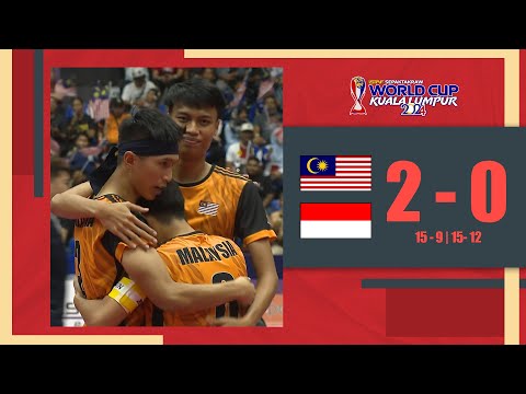 Sorotan Perlawanan: Malaysia 2-0 Indonesia | SA | Berpasukan (Regu 1) | ISTAF World Cup 2024