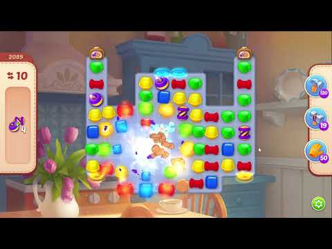 Homescapes 2089 Level - 16 moves - NO BooSTERS