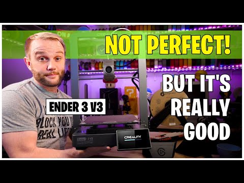 Ender 3 V3, Unbox, Print & First Impressions