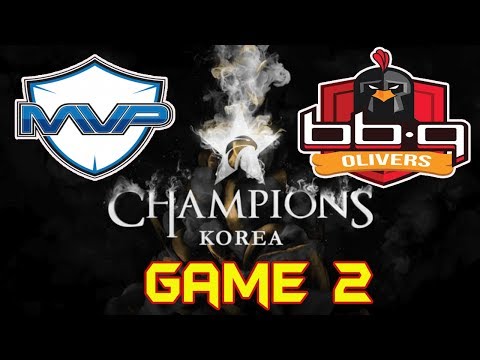 [LCK Summer 2017 W8D2] MVP vs BBQ game 2 Highlights | MVP vs BBQ Olivers
