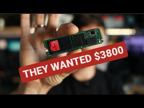 this SSD recovery was going to cost $3800USD