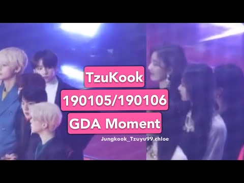 [BANGTWICE] Jungkook ll Tzuyu - 190105/190106 GDA Moment