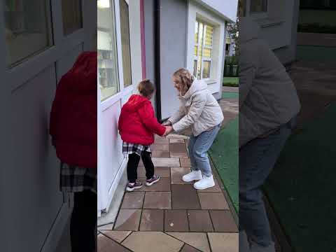 First day at school for homeless girl ❤️