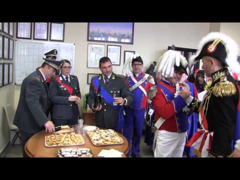Storico Carnevale d'Ivrea 2016 - Visita alle Autorità Militari