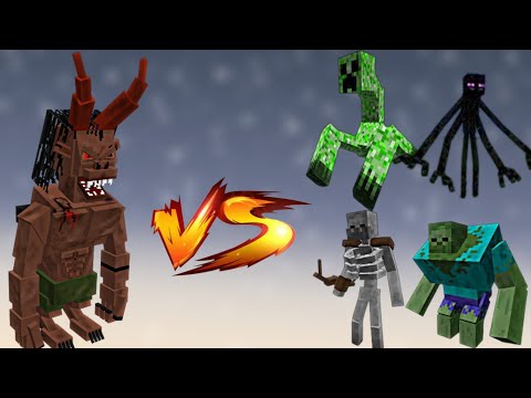 Ultimate Minecraft Showdown: Mutant Zombies VS Demon Bat