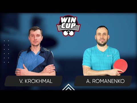 15:00 Vitalii Krokhmal - Andrii Romanenko West 3 WIN CUP 29.04.2024 | TABLE TENNIS WINCUP