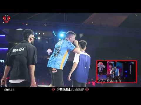 CHUTY VS SEGRELLES REACCIÓN DESDE EL PÚBLICO SEMIFINAL REDBULL NACIONAL 2023