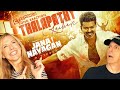 Thalapathy Tribute Song Reaction  Jana Nayagan Kacheri Lyric Video Reaction Cinemondo