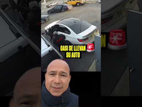 Así intentaron llevarse su auto#seguridad #auto #coche #protection #short