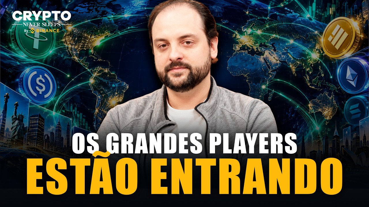 COMO BANCOS, FUNDOS E IA ESTÃO MUDANDO O MERCADO CRIPTO | Crypto Never Sleeps #65