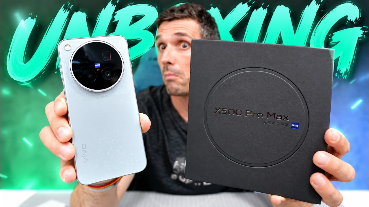 ¿MI PRÓXIMO MÓVIL? 🤯 | vivo X500 Pro Max UNBOXING e IMPRESIONES