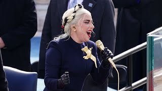 video: Watch: Lady Gaga sings US National Anthem at Joe Biden's inauguration