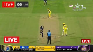 🔴LIVE | Chennai Super Kings Vs Kolkata Knight Riders Live | Star Sports 1 IPL Live Match Streaming