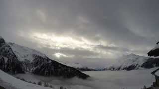 preview picture of video 'GoPro Hero 3+, Powder tree run day snowboarding, La Rosiere, La Thuile'