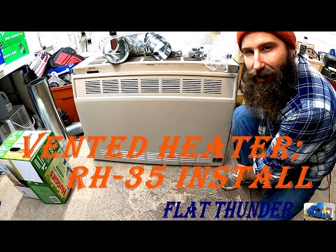 VENTED HEATER; EMPIRE RH-35 INSTALL