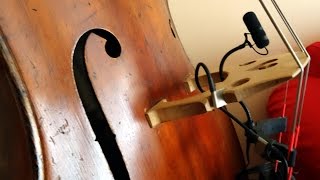 Video thumbnail for 3rd Upright Bass Microphone DPA 4099B SOUND Test Review Oriental Music and some Improvisation by upright bassmatt