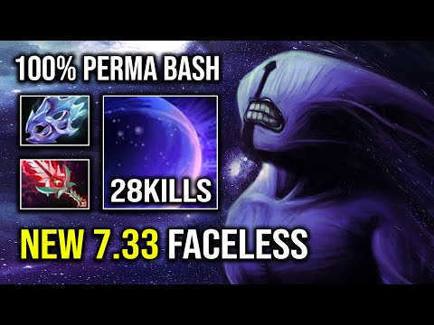How to Get Permanent Bash Attack with Late Game Max Item Faceless Void in 7.33 Meta Dota 2