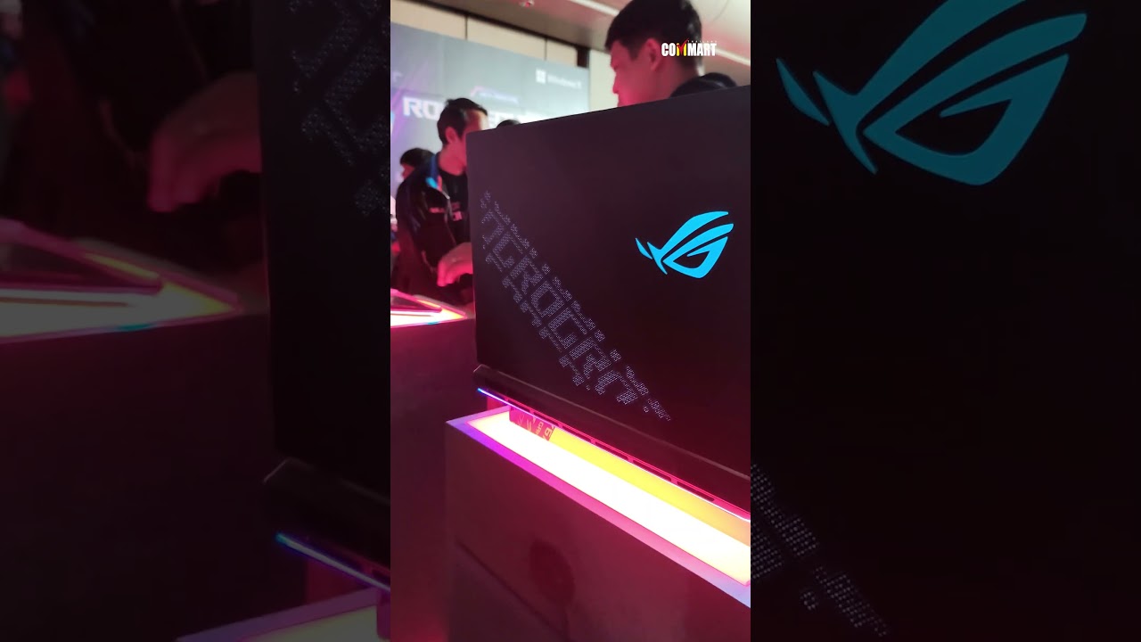 โน้ตบุ๊กเกมมิ่งรุ่นใหม่ มาพร้อมปุ่มกด ถอดฝาหลังได้ด้วยมือเดียว #asus #rogzephyrus #commart